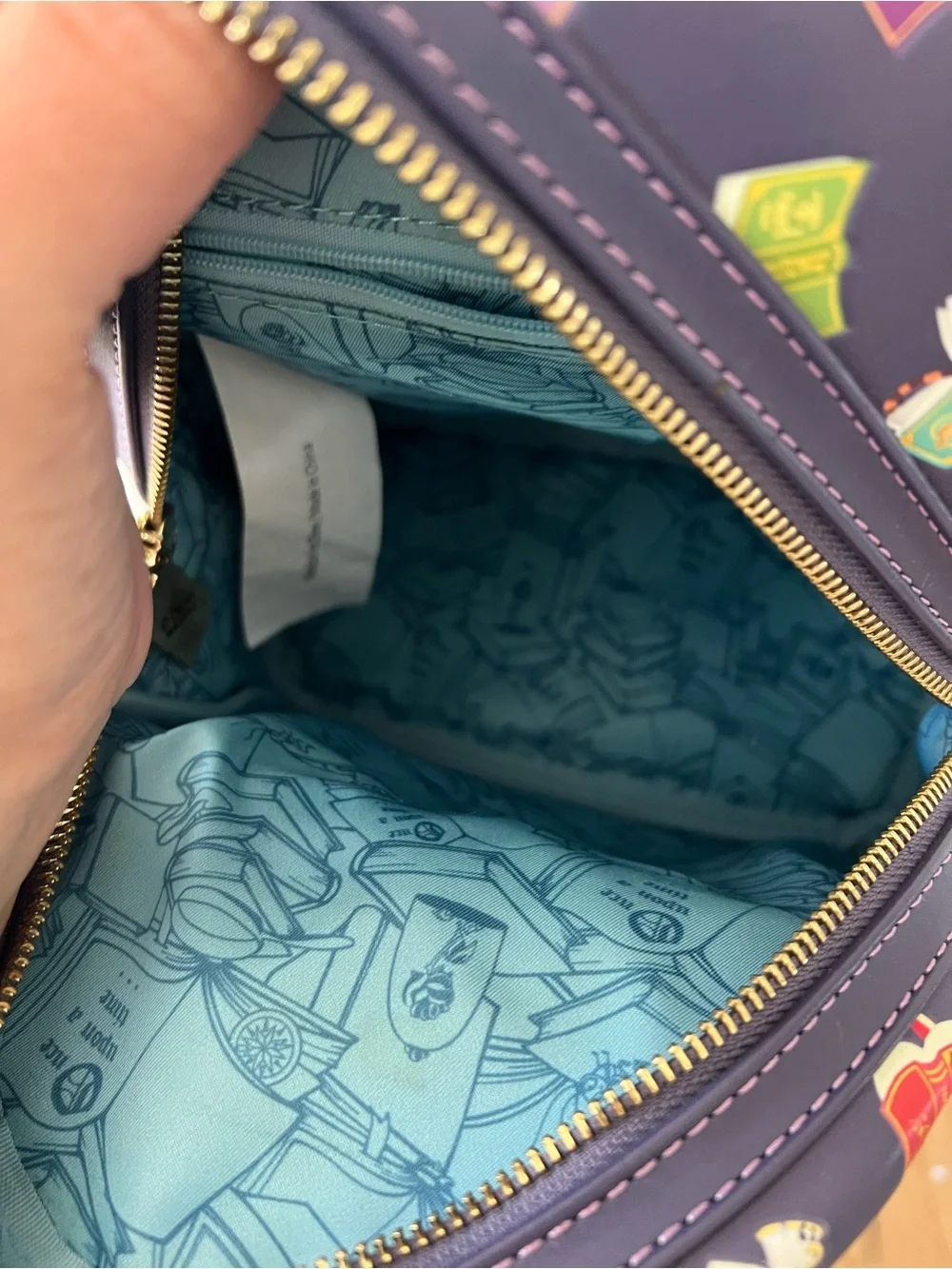 DISNEY LOUNGEFLY | Movies Books Mini Backpack | OS